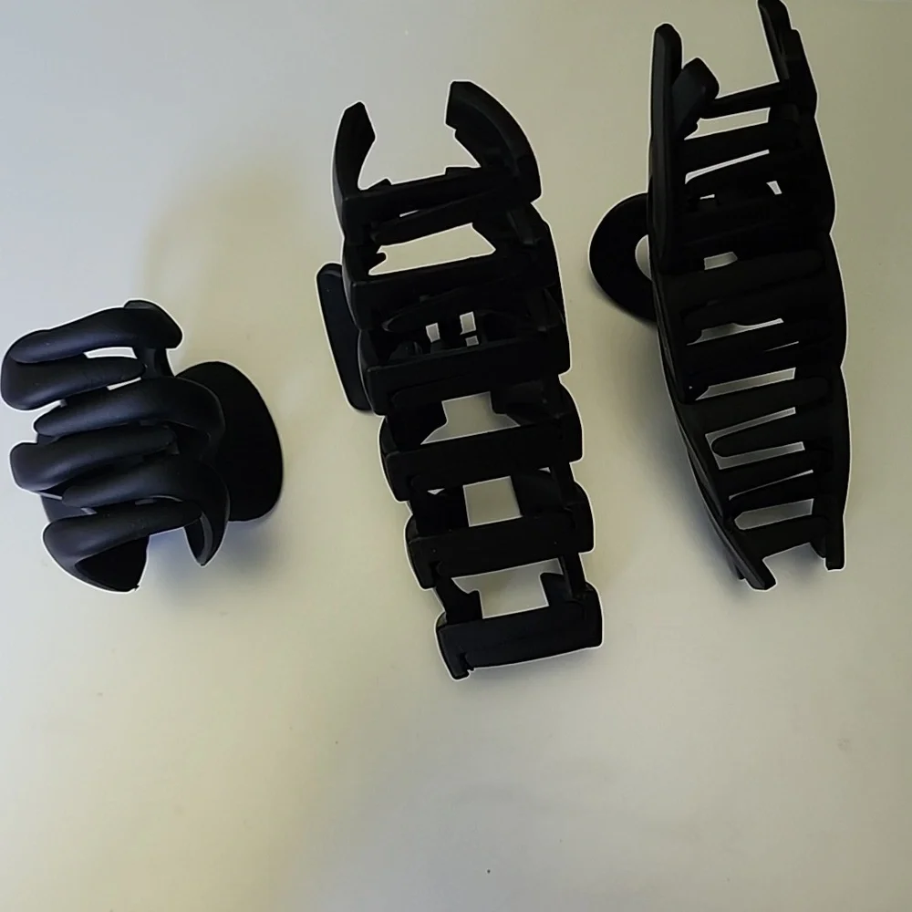 3 Piece Black Hair CLAW